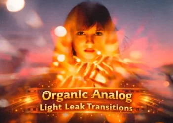 Organic Analog Light Leak Transitions