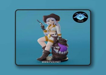 PucaJam – FrierenCowgirl – 3D Print Model STL