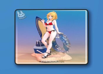 Remy Sculpts – Mordred summer – FGO – 3D Print Model STL