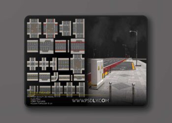 Road Pack Set 01/LowPoly/GameReady (5.3 – 5.7)