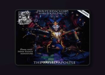 Ronin Arts Workshop – The Failed Apostle – Harlequin Monster – 3D Print Model STL