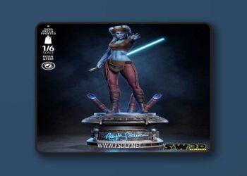 SW3D – Aayla Secura Sculpture – 3D Print Model STL