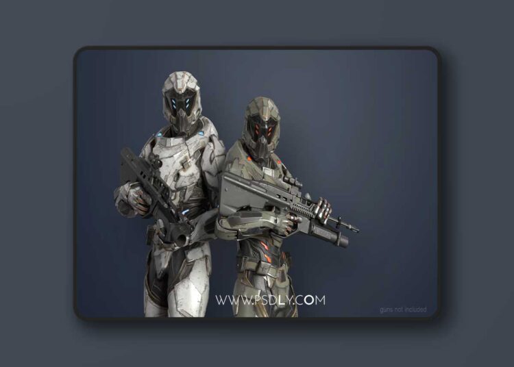 Sci-Fi Armor (5.3+) for Unreal Engine 1 Sci-Fi Armor (5.3+)