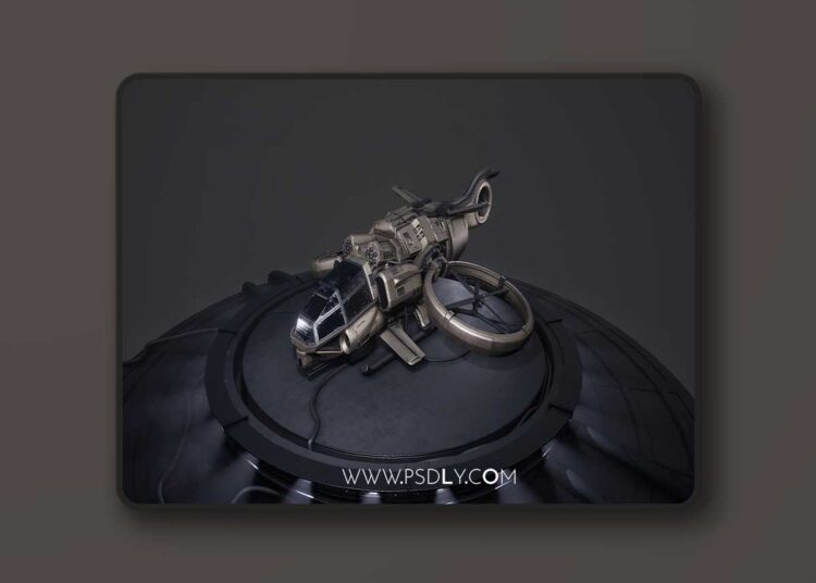 Sci-fi Gunship (4.27 and 5.0 – 5.7) for Unreal Engine 1 Sci-fi Gunship (4.27 and 5.0 – 5.7)