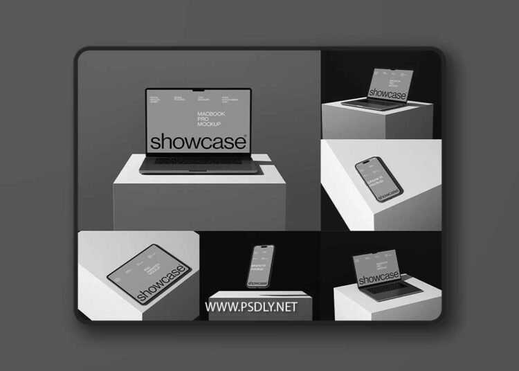 ShowcaseBH - 365D_Digital Device Mockup Bundle 1 ShowcaseBH 365D Digital Device Mockup Bundle