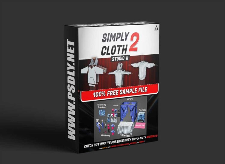 Simplycloth v3.3 for Blender 1 Simplycloth v3.3 for Blender