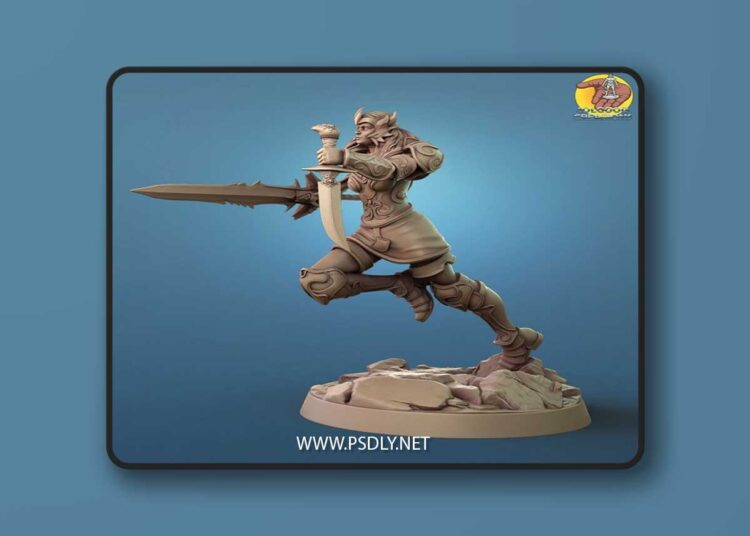 SolGood Creations – Ankya the Valkyrie – 3D Print Model 1 SolGood Creations – Ankya the Valkyrie – 3D Print Model
