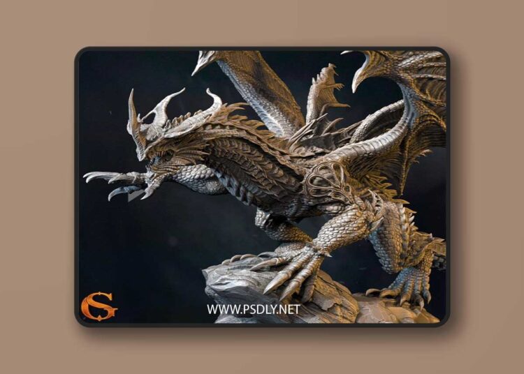SolGood Creations – Archoclonius Dragon – 3D Print Model 1 SolGood Creations – Archoclonius Dragon – 3D Print Model