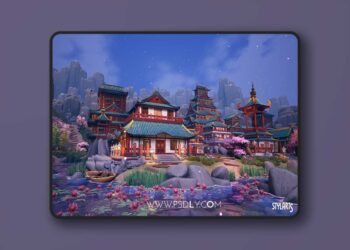 Stylized Chinese Temple (5.2 – 5.7)