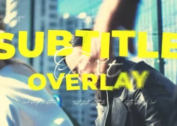 Subtitle Text Overlay
