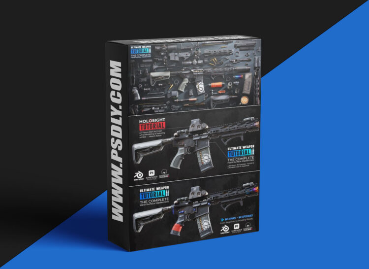 SuperhiveMarket - Ultimate Weapon Tutorial 2 - The Complete Hard-Surface Masterclass 1 SuperhiveMarket - Ultimate Weapon Tutorial 2 - The Complete Hard-Surface Masterclass
