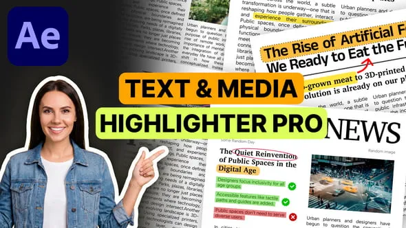 Videohive - Text Highlight Pro - 63285894 1 Text Highlight Pro