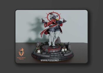 The Lamb – Cult of the Lamb Fan Art – 3D Print Model STL
