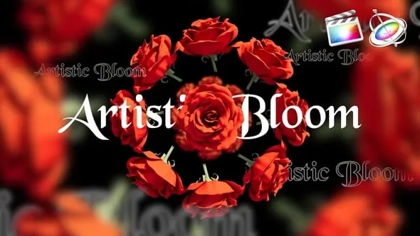 Videohive - 3D Floral Bloom Intro - c 1 Videohive 3D Floral Bloom Intro 63024020