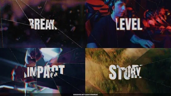 Videohive - Action Shattered Glass Trailer Opener - 62335465 1 Videohive Action Shattered Glass Trailer Opener 62335465