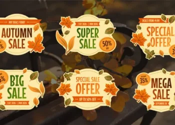 Videohive Autumn Sale Discount Titles 63181291