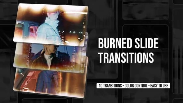Videohive - Burned Slide Transitions - 63400690 1 Videohive Burned Slide Transitions 63400690