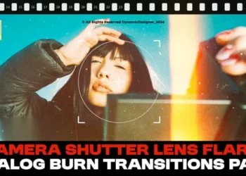 Videohive Film Burn Camera shutter Lens Flare FX Transitions Bundle DaVinci Resolve 63208687