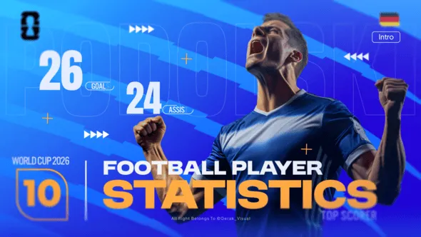 Videohive - Football Player Statistics Intro - 63335558 1 Videohive Football Player Statistics Intro 63335558