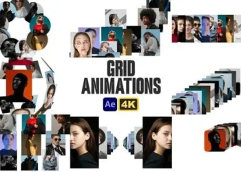 Videohive Grid Animations 63313135