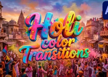 Videohive Holi Transitions for After Effects 63492299