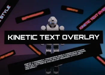 Videohive Kinetic Text Overlay 63238358