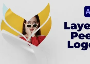 Videohive Layer Peel Logo Reveal for After Effects 63460580