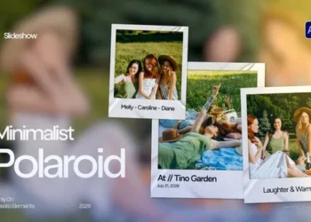 Videohive Minimalist Polaroid Slideshow 63630187