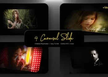 Videohive Modern Carousel Slides Horizontal Vertical 63171756