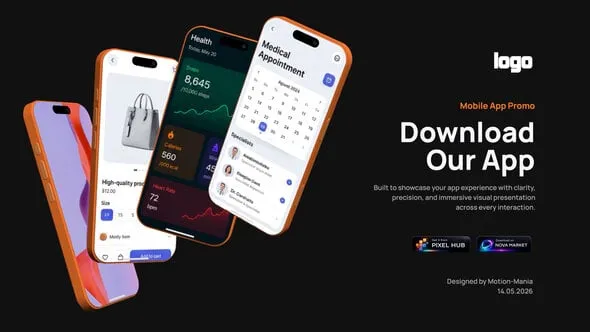 Videohive - Modern Mobile App Presentation - 63410619 1 Videohive Modern Mobile App Presentation 63410619