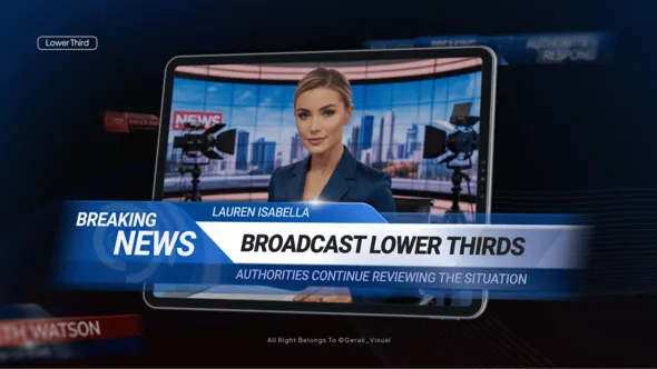 Videohive - News Broadcast Lower Thirds - 63142494 1 Videohive News Broadcast Lower Thirds 63142494