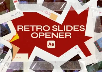 Videohive Retro Slides Opener For After Effects 63220053