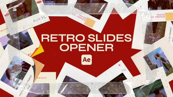 Videohive - Retro Slides Opener For After Effects - 63220053 1 Videohive Retro Slides Opener For After Effects 63220053