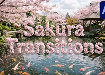 Videohive Sakura Transitions for After Effects 63102855