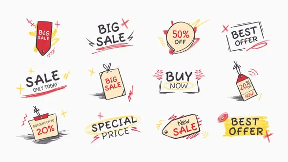 Videohive - Sketch Sale Handwriting - 63453195 1 Videohive Sketch Sale Handwriting 63453195
