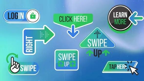 Videohive - Swipe Up Tap Arrows UI Social Media Elements Interface - 63237156 1 Videohive Swipe Up Tap Arrows UI Social Media Elements Interface 63237156