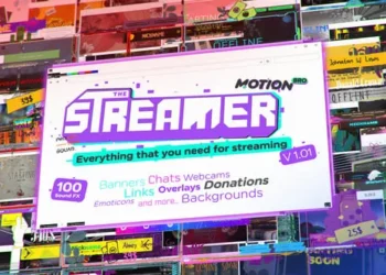 Videohive The Streamer Everything for Web Twitch Youtube Live 29436832