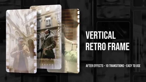 Videohive - Vertical Retro Frame Transitions - 63429781 1 Videohive Vertical Retro Frame Transitions 63429781