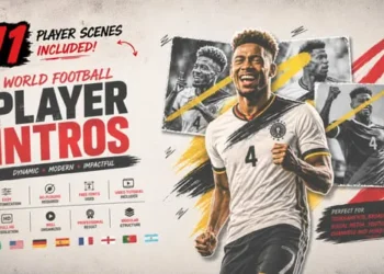 Videohive World Football Player Intros 63501046
