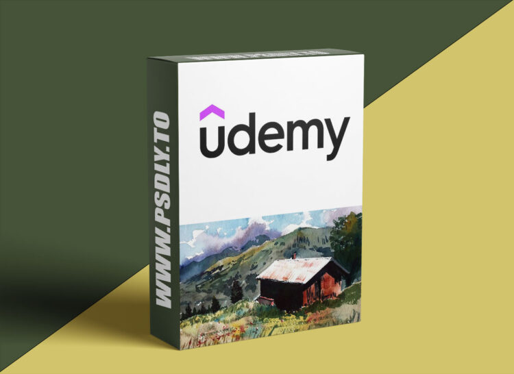 Udemy – Watercolor Landscape Painting for Beginners 1 Watercolor Landscape Painting for Beginners
