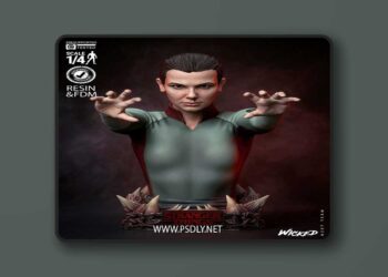 Wicked – Eleven Bust – 3D Print Model STL