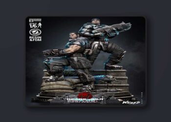 Wicked – Gears of War Diorama – 3D Print Model