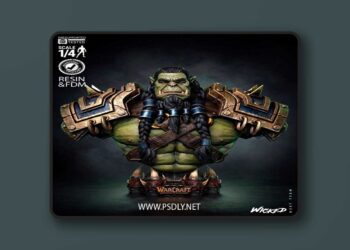 Wicked – Thrall Portrait Bust – 3D Print Model STL