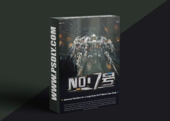 Yiihuu - Advanced Case Study of Blender UE5 Large-Scale Sci-Fi Mech Its Called No 7