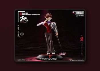 Yoh Studio – Alastor Hazbin Hotel – The Radio Demon – 3D Print Model STL