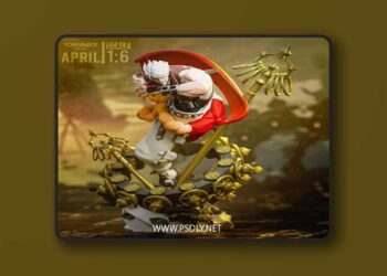 Yongblood Sculpture – CHIPP ZANUFF Guilty Gear – 3D Print Model STL