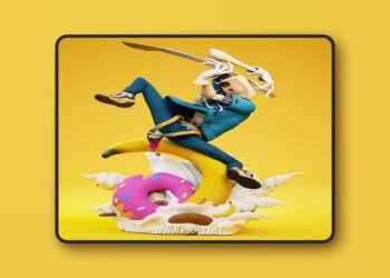 Yongblood Sculpture – Fautst – GUILTY GEAR – 3D Print Model STL