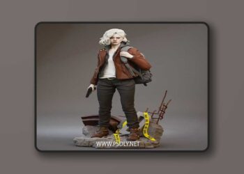 Yongblood Sculpture – Grace Ashcroft – 3D Print Model STL