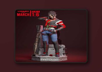 Yongblood Sculpture – Panam Palmer – 3D Print Model STL