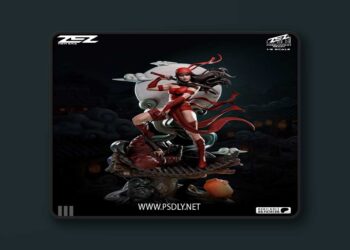 ZEZ Studio – Elektra – 3D Print Model STL